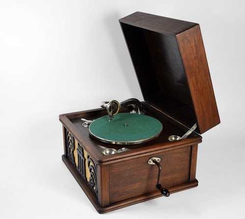 Antikes salon grammophon odeon - salon,