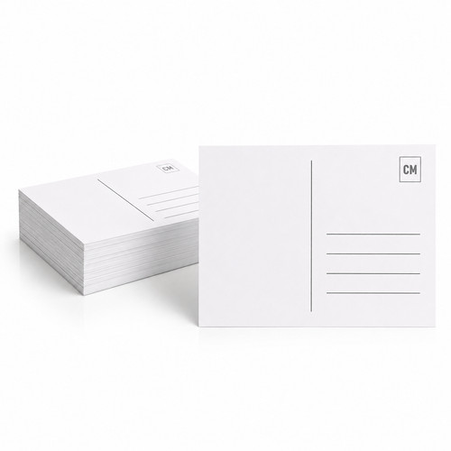 Blanko postkarten din a6 - din,