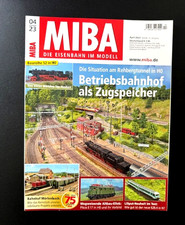 MIBA - Die Eisenbahn im Modell   "Betriebsbahnhof als Zugspeicher"