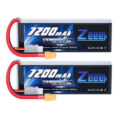 Zeee 120c 7200mah 2s - 7.4v,