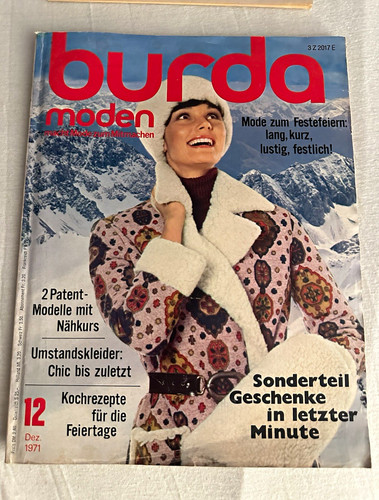 Burda moden ausgabe 1971 - burda,