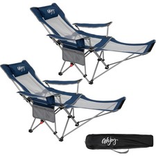 Klappbarer campingstuhl mit - klappbarer,