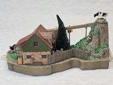 FALLER B-225 H0 WASSERMÜHLE fertig gebaut SAMMLER VINTAGE MODELLBAHN ohne PUMPE 