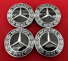 ? 4x Mercedes Felgendeckel / Nabendeckel / Felgenkappen 75mm ?