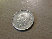 2 D-Mark Konrad Adenauer 1969