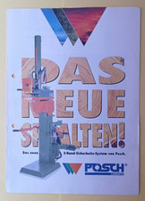 POSCH Prospekt Holzspalter "Das neue Spalten"