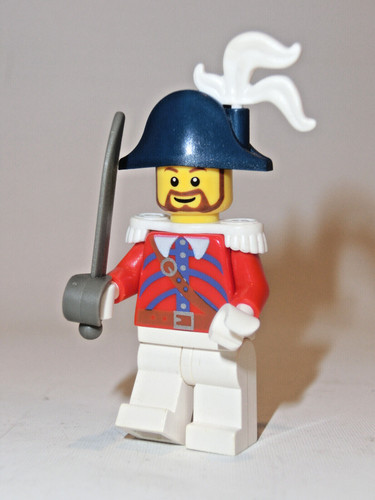 Lego piraten rotröcke - rotröcke, admiral