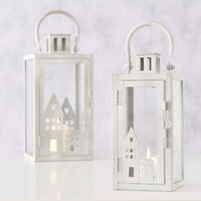 Laterne Nordy Metall Glas