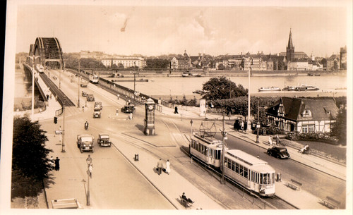Foto düsseldorf oberkassel - foto-ak,