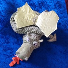 Ikea Minnen Drache Lindwurm 190 cm Schlange Stofftier Plüschtier Werbefigur