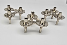 3 x Nagel Quist BMF Kerzenständer Combi Leuchter 70er Modul Kerzenhalter Orion.