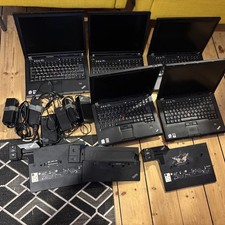 Konvolut 5 x Lenovo ThinkPad T61 ,T400,T60  Laptop Bastler IBM