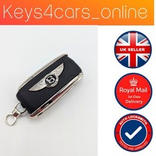 Bentley NEU 3 TASTEN FERNBEDIENUNG SCHLÜSSELANHÄNGER CONTINENTAL GT FLYING SPUR 433Mhz ID46