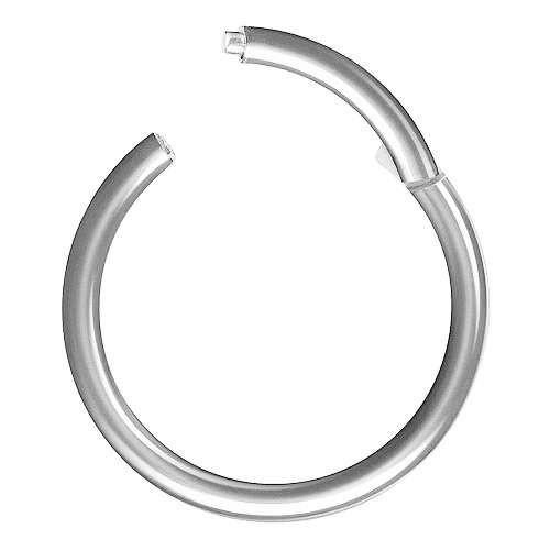 Septum piercing clicker - septum, ring