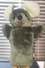 Plushpups Handpuppe Kuscheltier: Maus - Stofftier Plüschtier