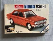 Schuco Audi 80 Montage Modell 1:43 Metall
