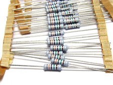 50x Beyschlag Dünnfilm Hochohm Widerstand 13 Mega-Ohm, MBE 0414-50 BX, 1W, NOS