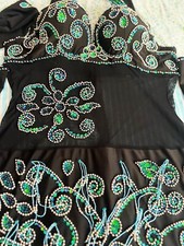 Sexy Ägyptisches Profi Bauchtanz Kostüm Bauchtanz Kleid Maßanfertigung Neu