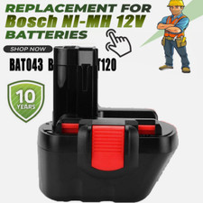 12V Battery For Bosch BAT043,BAT045,PSR 1200,PSR 12-2,PSR 12,PAG 12V VE-2 Ni-MH