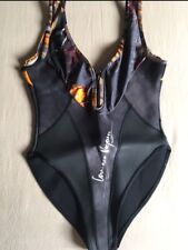 Toller “ Camaro” Neopren Badeanzug ideal zum schnorcheln  grau-orange Gr:38  Neu