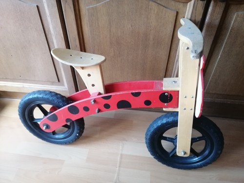 Laufrad aus birkenholz mit - ,