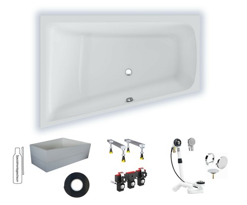 Badewanne rocky life2 m100 - badewanne,