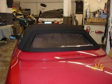 Alfa Romeo Spider Verdeckscheibe Erneuerung Heckscheibe Scheibe Cabrioscheibe