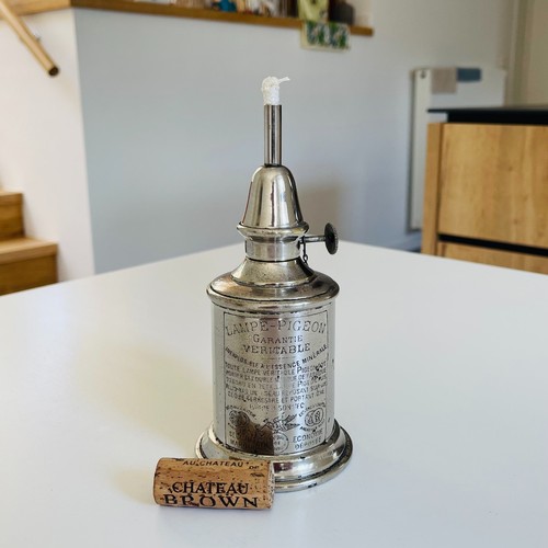 Vintage pigeon benzinlampe - pigeon,