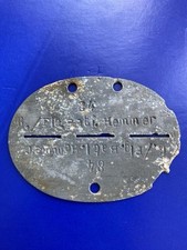 Erkennungsmarke Wehrmacht Flieger Bataillon Hemmer Luftwaffe