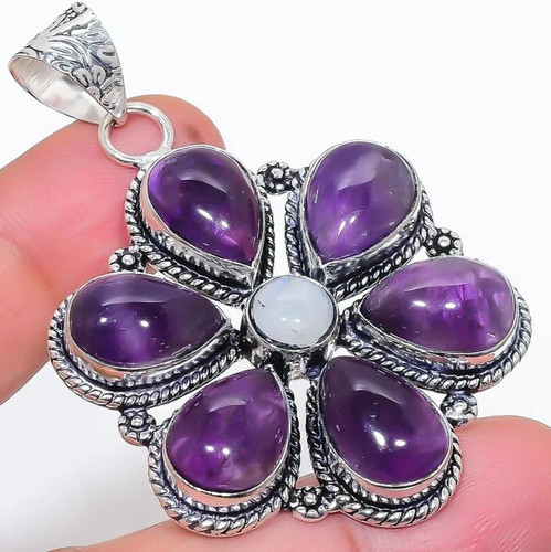 Nätürlich amethyst edelstein - amethyst,