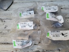 6 Stück Gebo Unifix Mini Edelstahl Dichtschelle Wasserleitung 