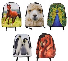 Rucksack 42x28x12cm tiere - 1,