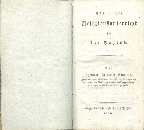Sintenis christian friedrich - sintenis,,