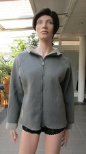 H2O - Softshelljacke mit Kapuze und RV grau Gr. M