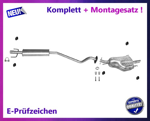 Auspuffanlage für opel astra - für,