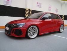 1:18 Audi RS3 Sportback Tiefer Tuning mit 19 Zoll VW BBS Echt Alu Felgen
