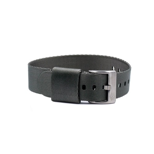 Uhrenarmband nylon grau von - uhrenarmband,