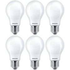 6 x Philips LED Birnen A60