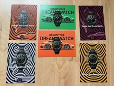 6 Postkarten Postcards Porsche Design Custom-Built Timepiece Your Dream Watch