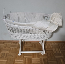 ALVI Baby-Stubenwagen Weiß
