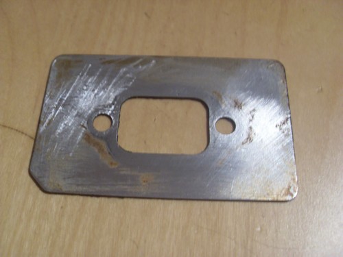 Abschirmblech auspuff dolmar - abschirmblech,