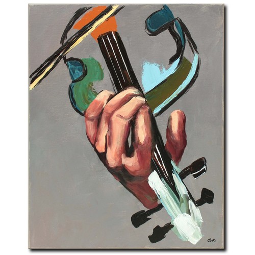 Acryl bild gemälde modern - acryl,