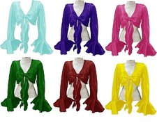 Damen Satin Choli Bluse