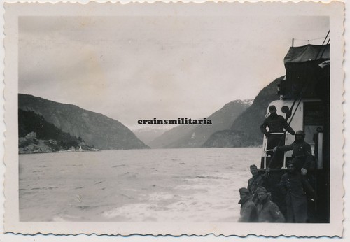 Orig foto soldaten auf boot - orig.,