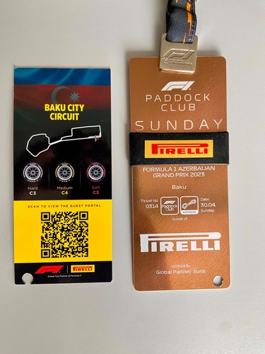 Paddock club pass 2023 - pass,