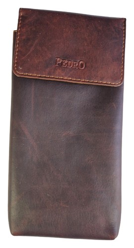 Echt leder handy smartphone - leder,