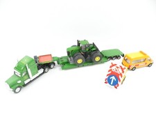 Siku John Deere Schwertransport mit Ladung John Deere 9630 + Service KFZ #7752