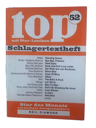 Top schlagertextheft 52 - top, nr.