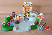 Playmobil 4134 SuperSet Eisdiele Eiscafè komplett mit Anleitung ohne OVP *TOP*
