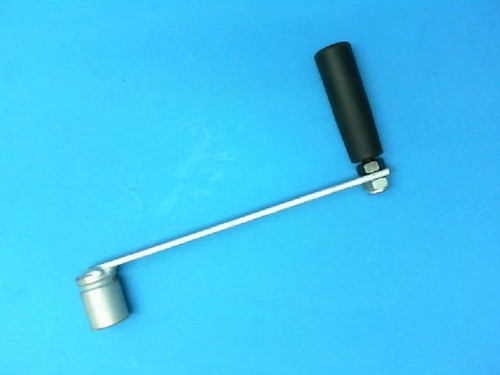 Hand kurbel für stützfuß - für,